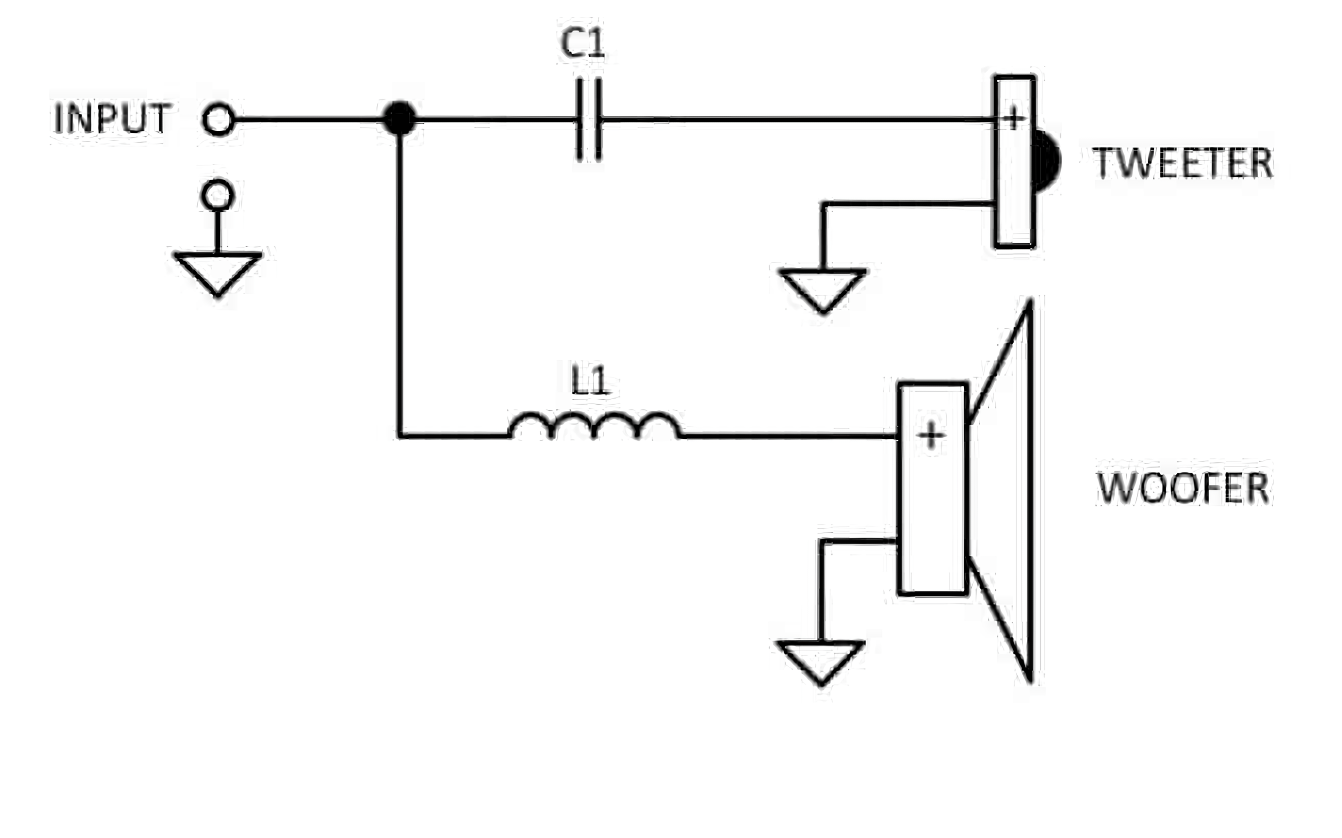 Passive crossover problems in audio